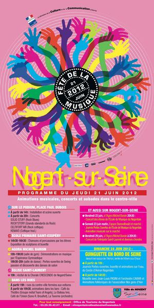 Fête de la musique 2012 à Nogent-sur-Seine