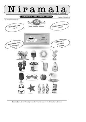 NIRAMALA - A Mumbai Varrier Samajam Publication