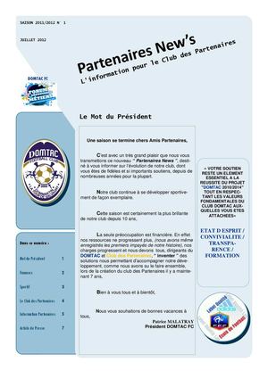 Partenaires New's Juillet 2012