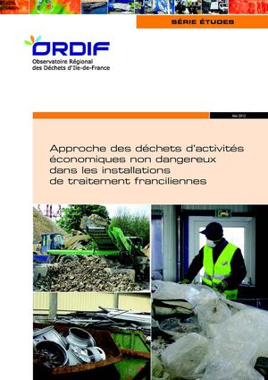 Approche des déchets d’activités économiques (DAE) non dangereux dans les installations de traitement franciliennes 