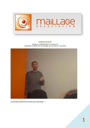 Assemblée Générale de l_association_maillage