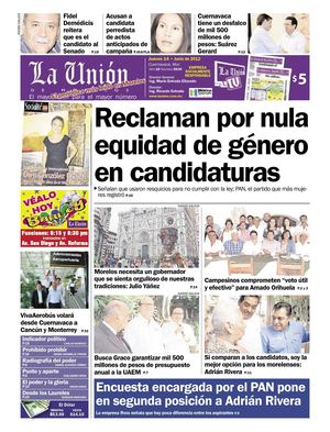 La Unión de Morelos 14 Junio 2012