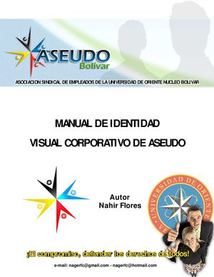 Manual de Identidad Aseudo Bolívar