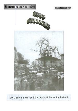 N°8 Bulletin municipal de Coudures 2004