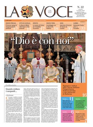 La Voce n° 22 del 15 Giugno 2012