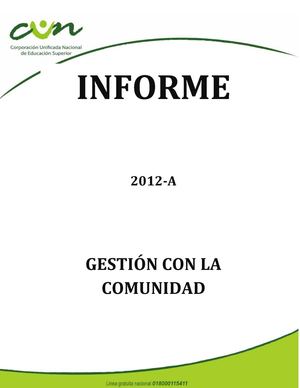 INFORME FINAL DE DANZA CUN 2012A REGIONAL HUILA