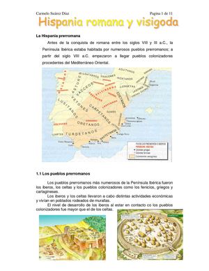 HISPANIA ROMANA Y VISIGODA