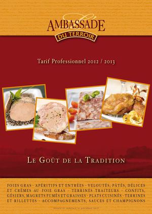 Catalogue Ambassade Tarif pro 2012-2013 sp