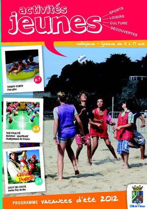 Activités jeunes ETE Pornic 2012