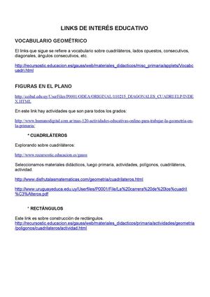 LINKS DE INTERÉS EDUCATIVO