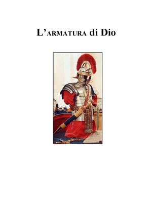 L'ARMATURA DI DIO