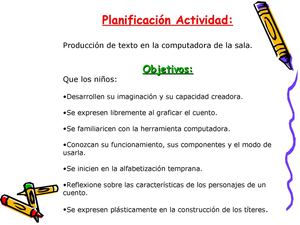 Planificacion de un Cuento 2 - Equipo Rojo