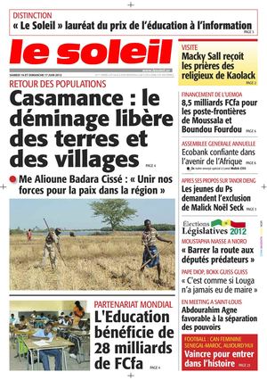 Edition du 16-17 juin 2012
