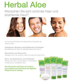 NEUE Herbal ALOE Pflegeserie
