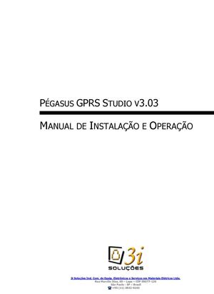 Manual Instalação e Operação Pegasus