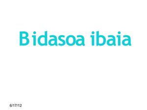 Bidasoa ibaia