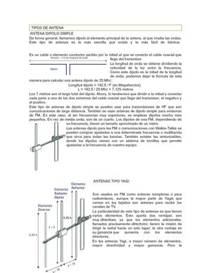 Tipos de antena