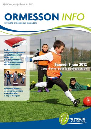 Ormesson Info n°10 - juin- juillet - août 2012