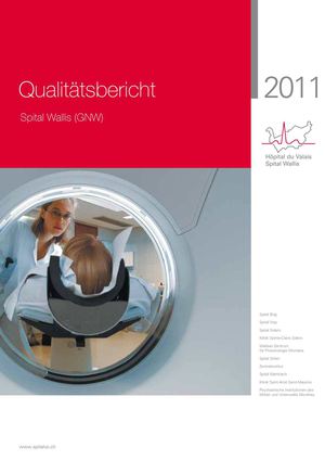 Spital Wallis - Qualitätsbericht 2011