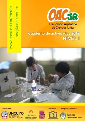 Cuaderno de Actividades 2012 - Nivel 1