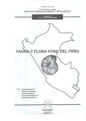 Boletin Nº 017- Fauna y Flora fósil del Perú
