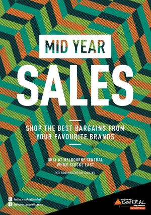 Melbourne Central - Mid Year Sales