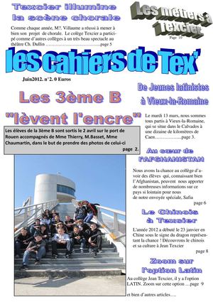 Cahiers de TEX-n°2/2012