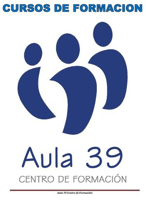 BOLETIN DE CURSOS AULA 39