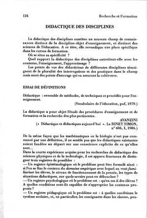 didactique et pédagogie