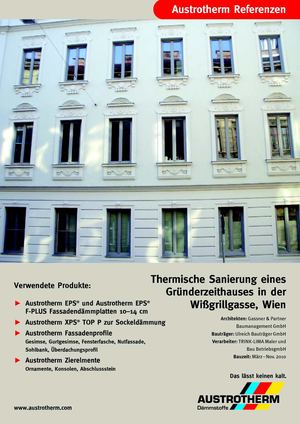 Referenzen Dämmstoffe