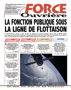 Force Ouvrière hebdomadaire n°3037