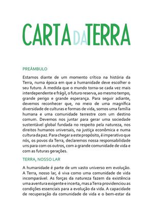 Carta da Terra