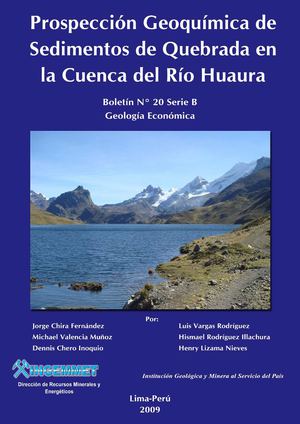 BOLETIN Nº 020- PROPSPECCION GEOQUIMICA DE SEDIMENTOS DE QUEBRADA DE LA CUENCA DEL RIO HUAURA