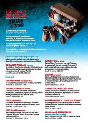 Grand Angle - Pré-Prog 2012-2013