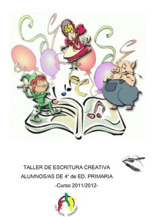 TALLER DE CREATIVIDAD ESCRITA
