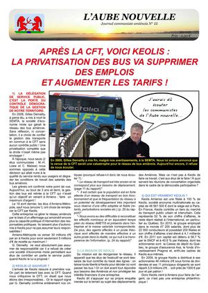 l'Aube nouvelle N°11