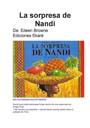 La sorpresa de Nandi