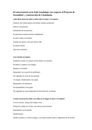 educacion sexual