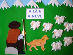 A Lã e a Neve contada pelos mais pequenos