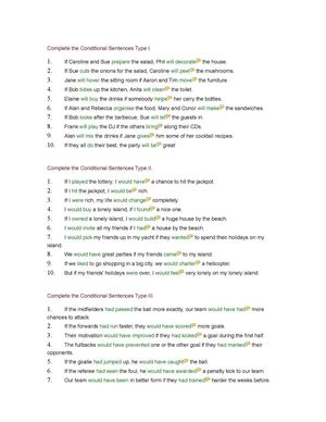 CONDITIONAL SENTENCES AND PASSIVE VOICE