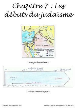 Les débuts du judaïsme