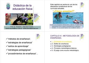 didactica de la educacion fisica