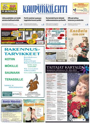 Mikkelin Kaupunkilehti 25/2012