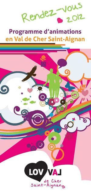 calendrier d'animations 2012