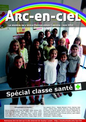Arc-en-ciel | journal de l'école Dervallières-Chézine | Juin 2012