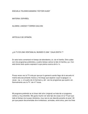 articulo de opinion b5_ tv