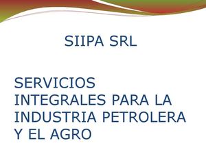 DIAPOSITIVAS SIIPA SRL