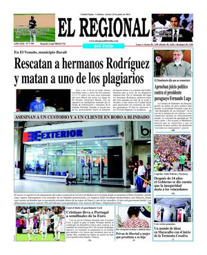 El Regional del Zulia 22-06-2012