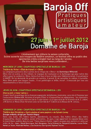 Programme Baroja Off