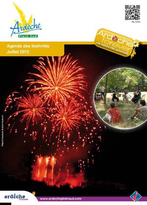 Agenda des manifestations Juillet 2012